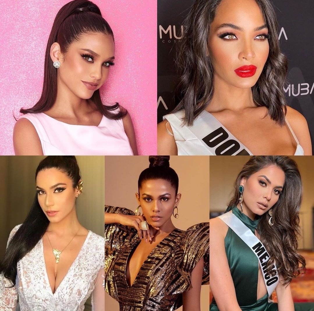 Latinas lideran el TOP cinco del Miss Universo