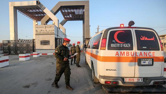 Egipto abre paso fronterizo con Palestina para trasladar a los heridos