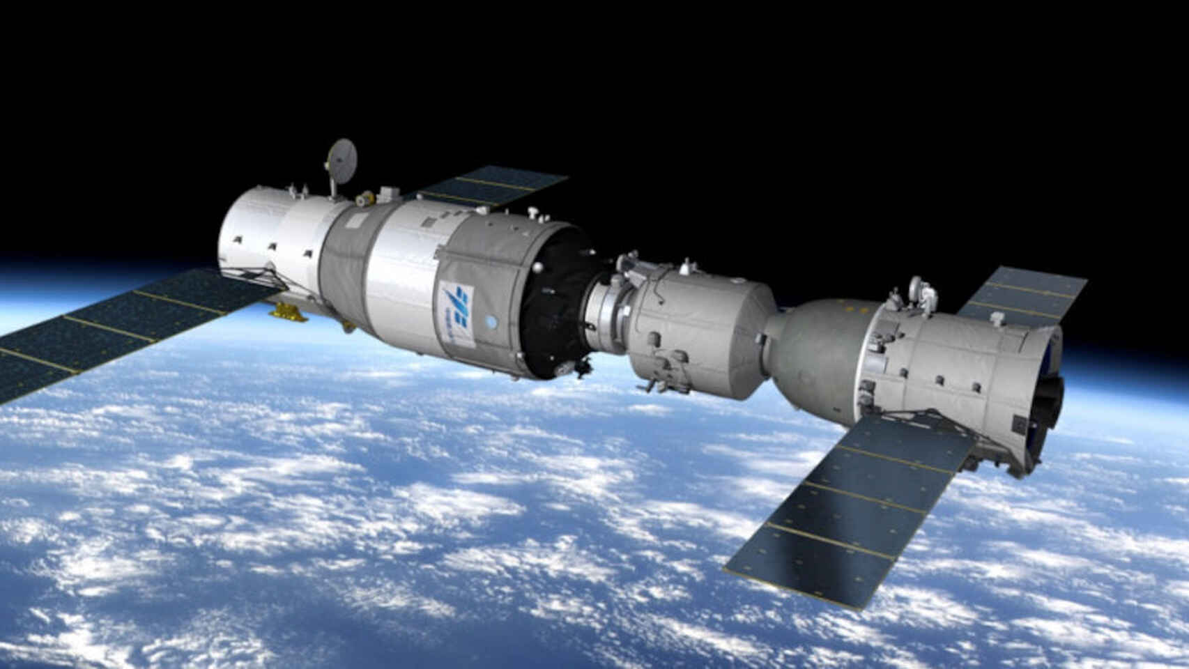 Primera nave de carga para la estación espacial china se acopla con éxito