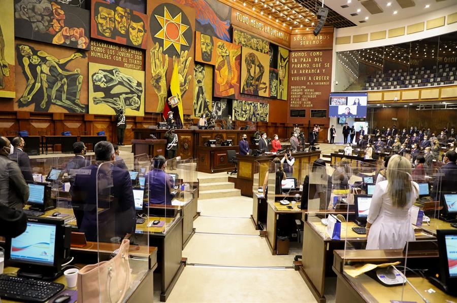 Alianza que auspició a Lasso en Ecuador se resquebraja en el Parlamento