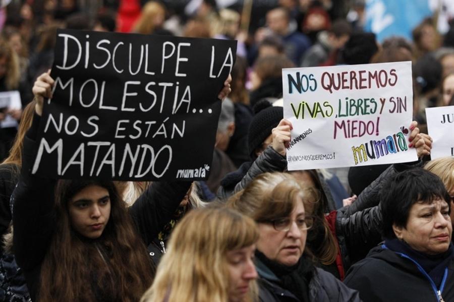 Argentina reporta altos números de femicidios en el primer cuatrimestre del año