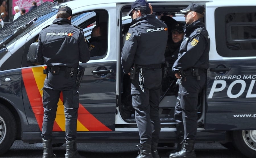 Policía española detuvo a cuatro jóvenes por pelea con machete