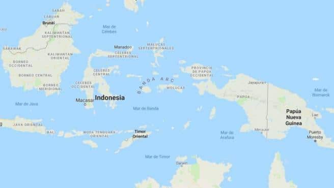Terremoto de magnitud 6,1 sacude el mar de Molucas, en Indonesia