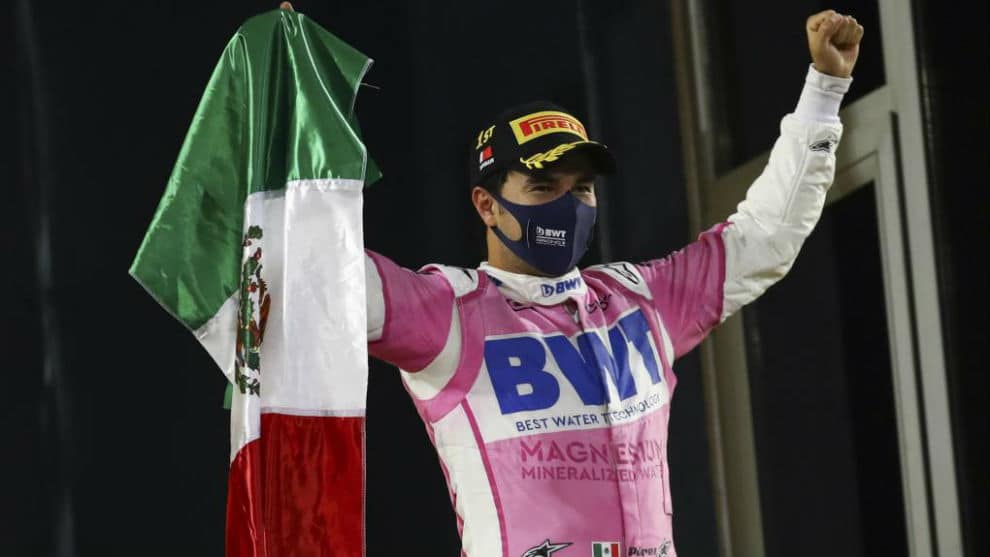 Sergio "Checo" Pérez piloto mexicano consigue el Gran Premio de Azerbaiyán