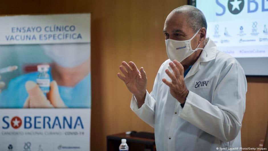 Vacuna cubana muestra 62% de eficacia en los ensayos clínicos