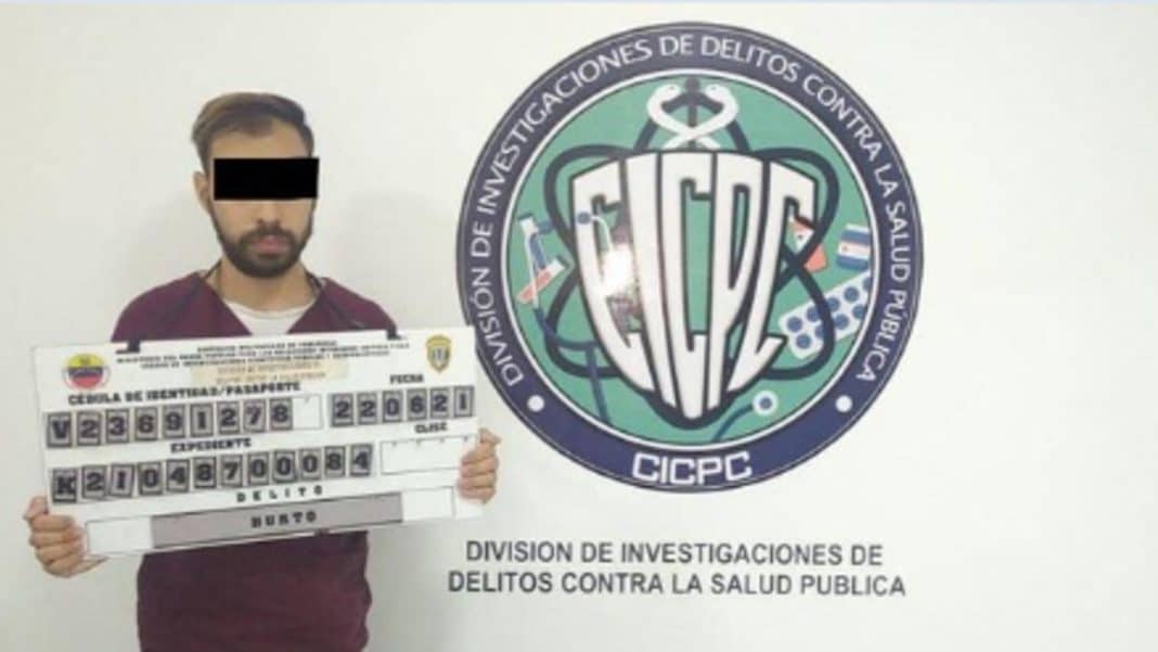 Cicpc detiene a sujeto que hurtó vacunas Sputnik V en Caracas