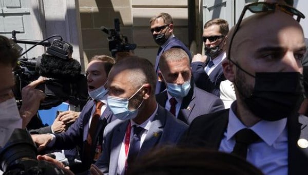 Reporteros de EEUU y de Rusia mantienen tensión durante cumbre