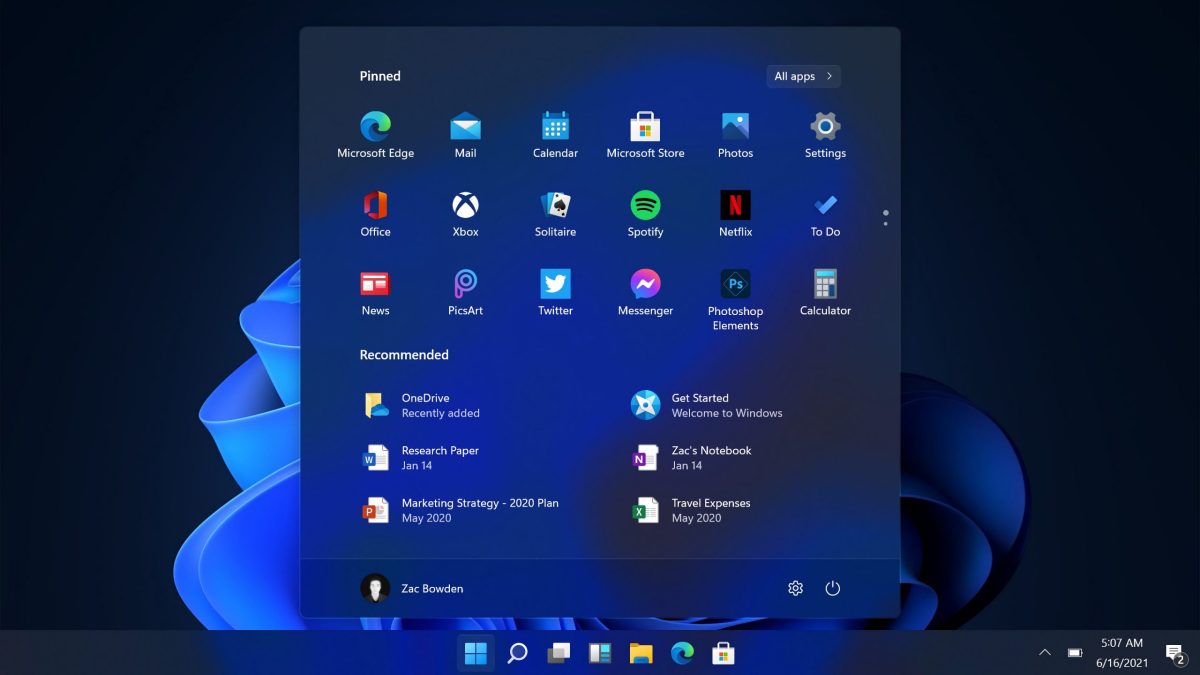 Microsoft anuncia Windows 11, con un nuevo diseño y función multitarea