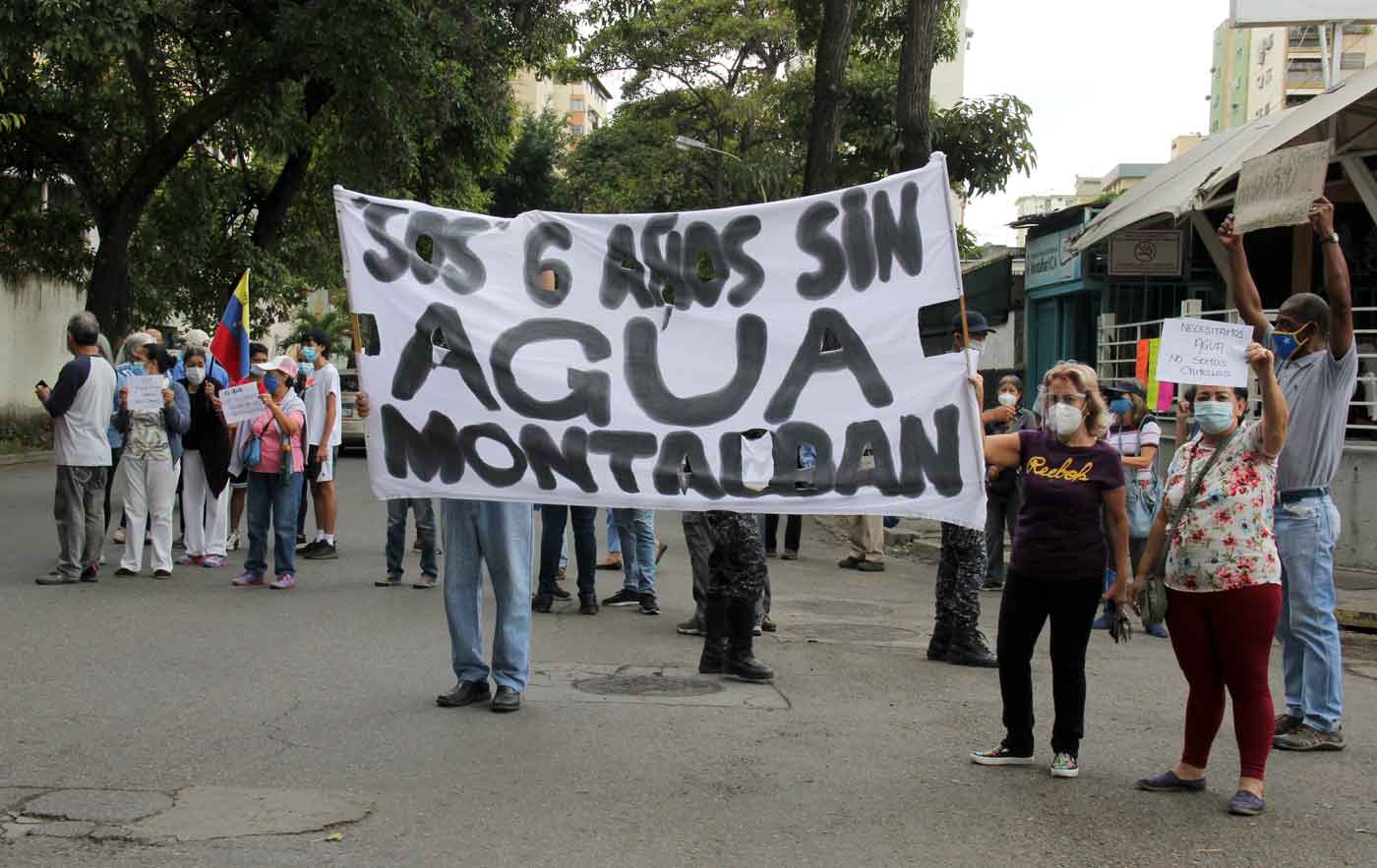 Vecinos de Montalbán protestan ante la ausencia de agua