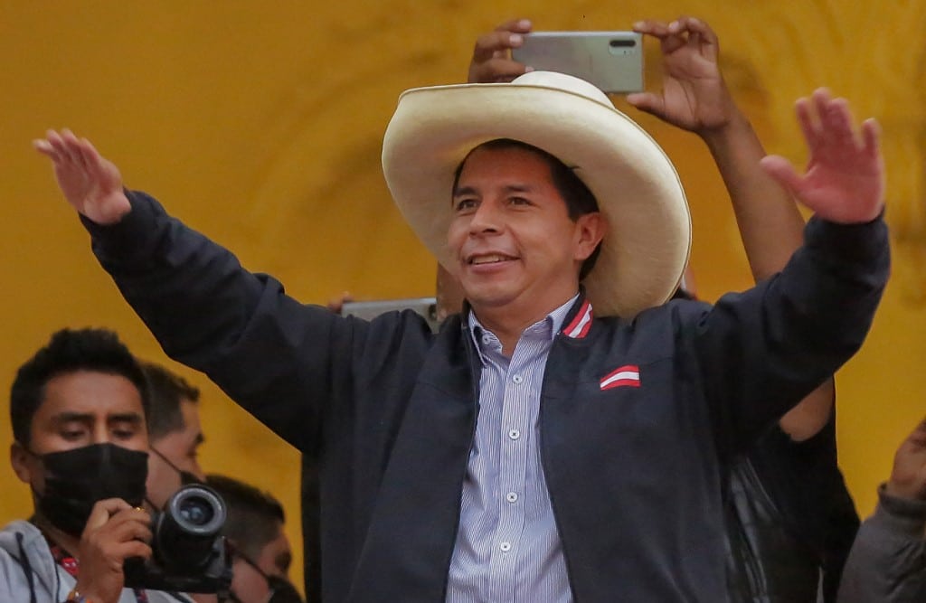 Castillo obtiene la mayoría de los votos en las elecciones peruanas