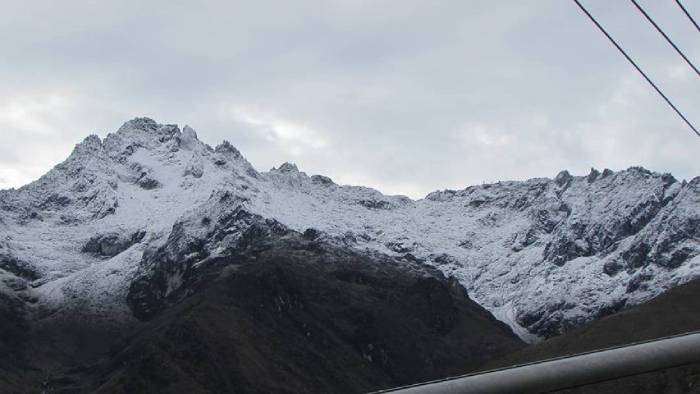 Así fue la sorprendente nevada en picos de Mérida (+VIDEO)
