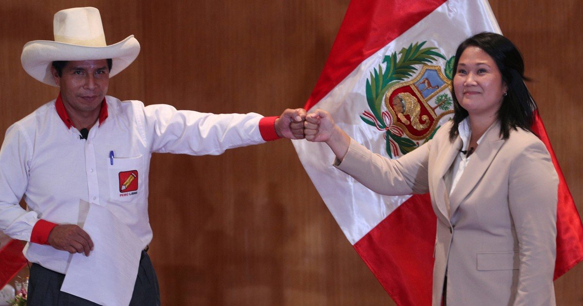 Fujimori adelanta a Castillo en apenas 0,7 puntos, con 90,5% de votos