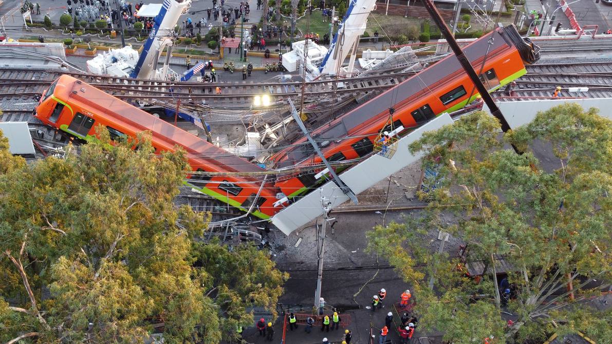Abogado culpa a la corrupción del accidente del metro de CDMX