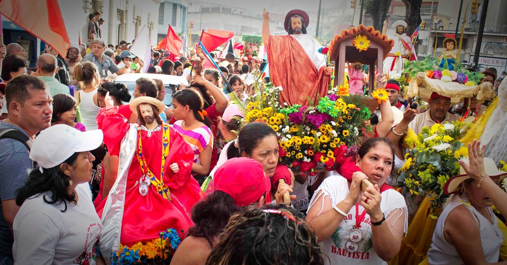 Día San Juan, tambores se estremecen entre baile y oraciones