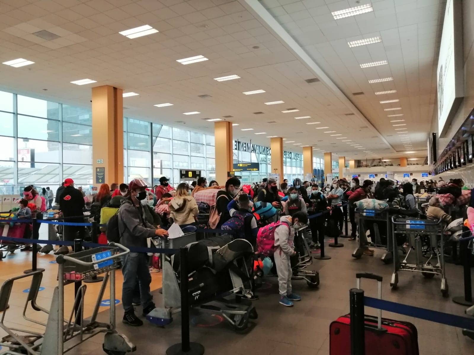 262 venezolanos retornan al país procedentes de Perú