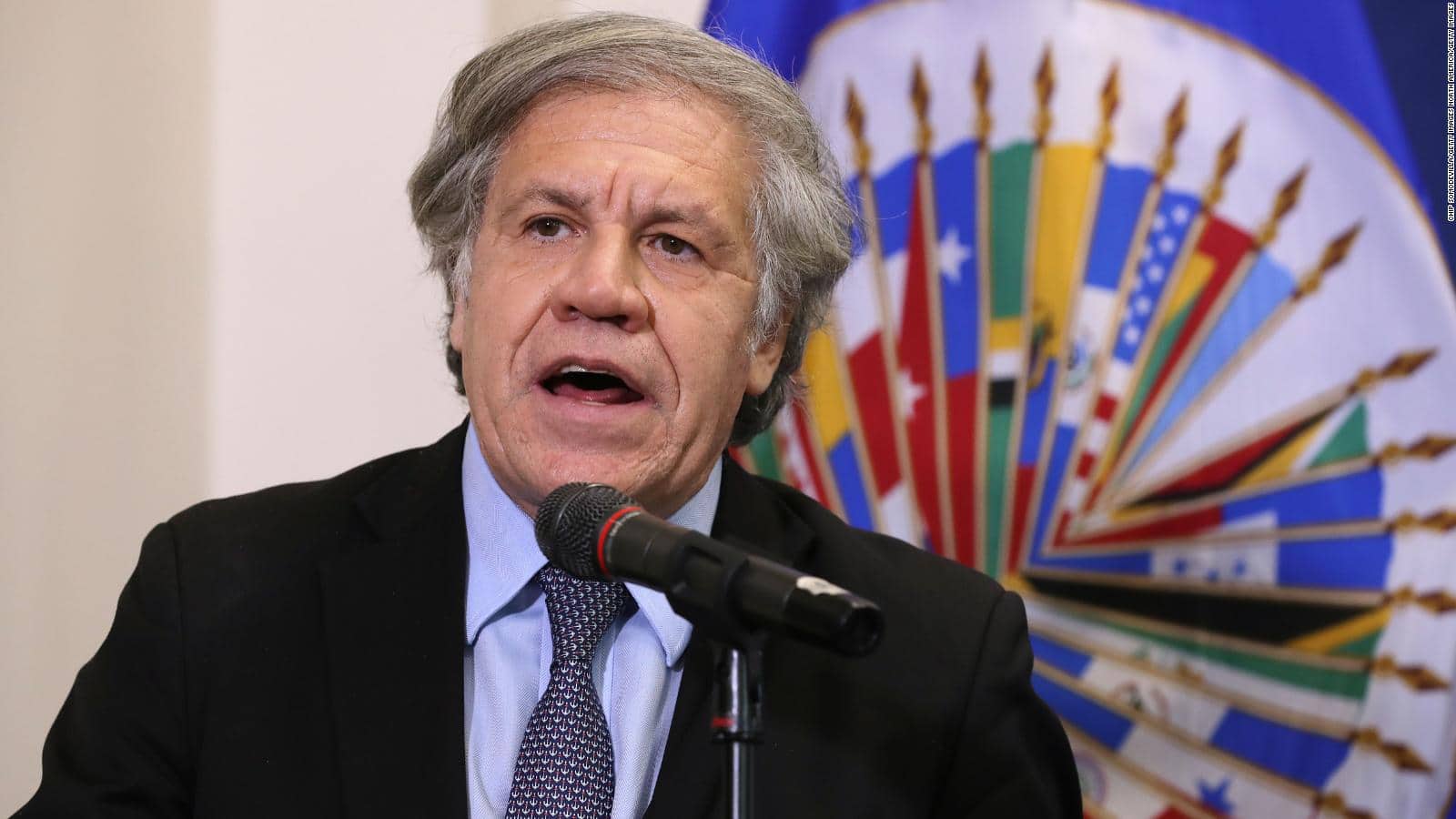 Almagro pide que se detengan crímenes de lesa humanidad en Venezuela