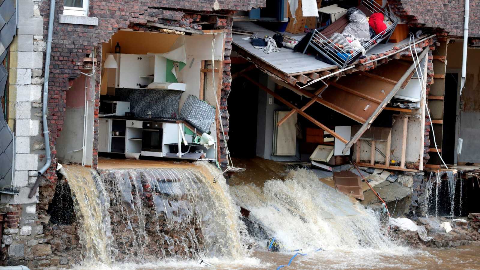 Fuertes lluvias causan nuevas inundaciones en Bélgica