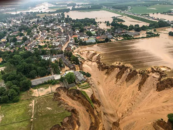 Sube a 135 la cifra de muertos por inundaciones en el oeste de Alemania