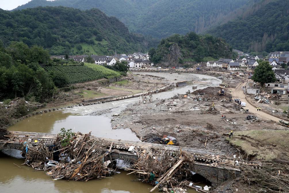 Gobierno de Alemania aprueba 400 millones de euros en ayudas por inundaciones