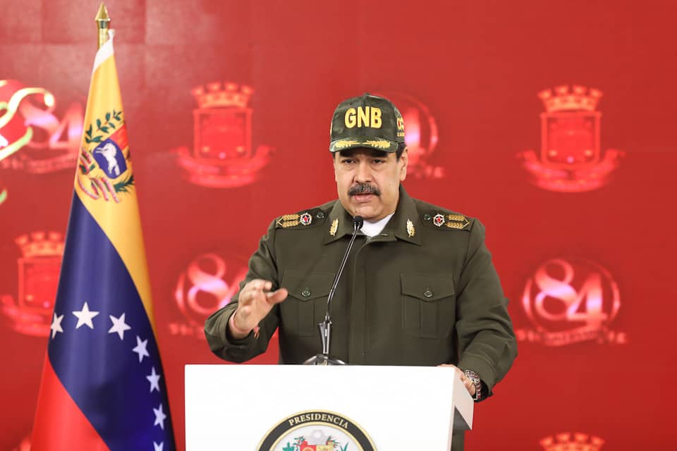 Maduro enaltece labor de la Guardia Nacional Bolivariana