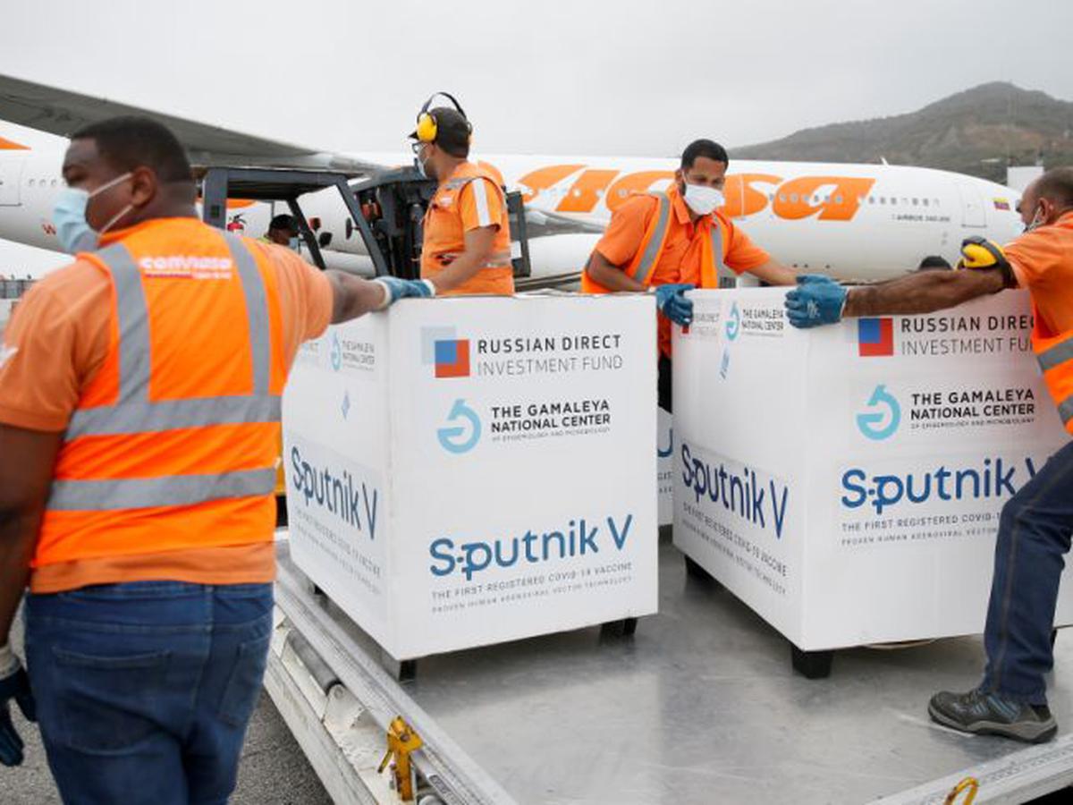 430.000 dosis rusas Sputnik V llegan a Venezuela