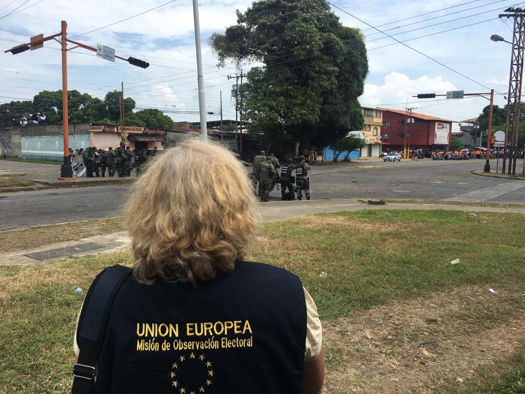 Misión MOE-UE continúa labores de observación postelectoral en Venezuela