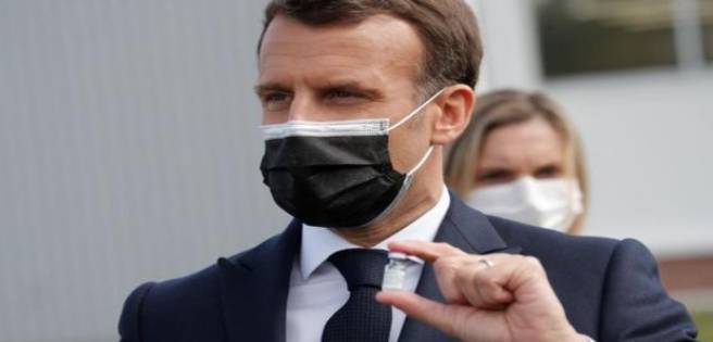 Macron recibe la dosis de recuerdo de la vacuna contra el coronavirus