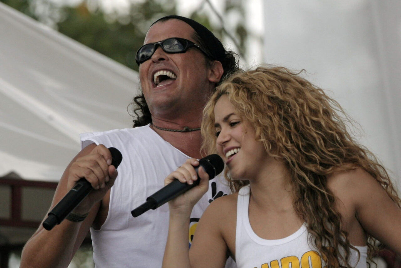 Carlos Vives homenajea a Shakira en su 45 cumpleaños con 