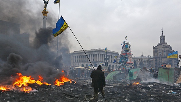 Declaran toque de queda en la capital de Ucrania