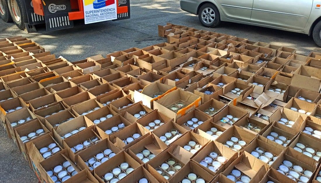 Escondían cocaína en cajas de velones para exportarla al Líbano