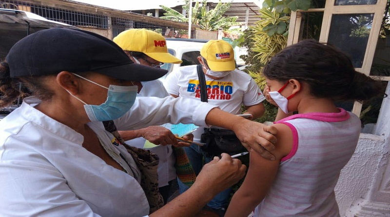 Realizarán jornadas de vacunación en la parroquia El Recreo