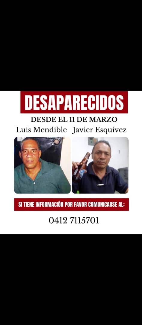 Hallan los cuerpos de dos hombres desaparecidos en Los Ocumitos