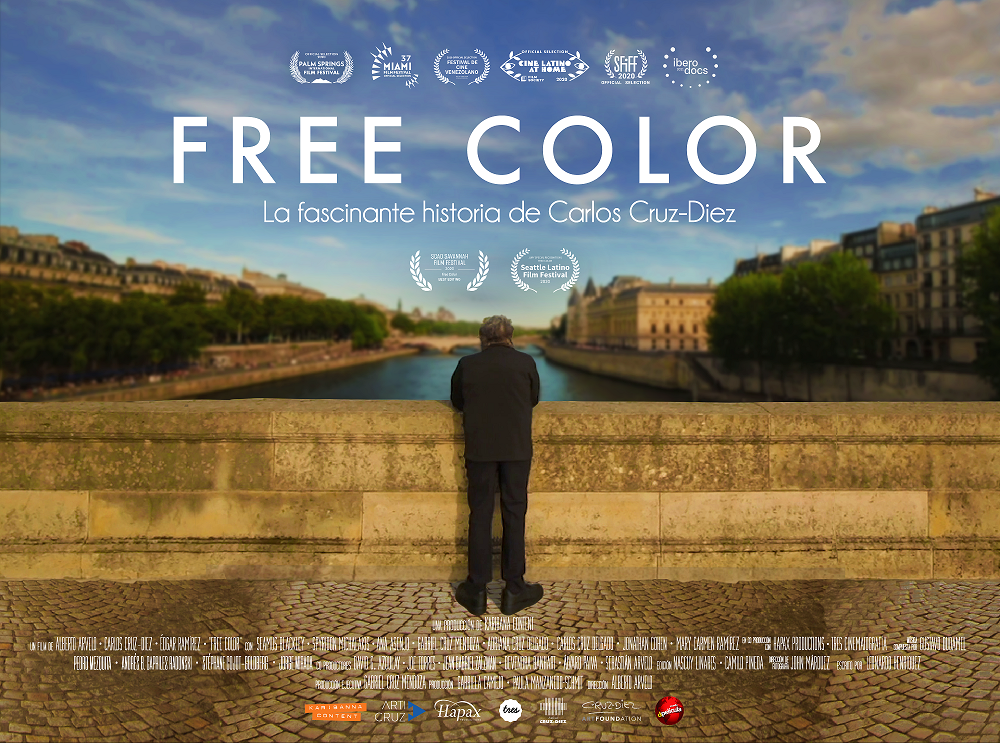 Película "Free Color" sobre Carlos Cruz-Diez se estrena en Venezuela