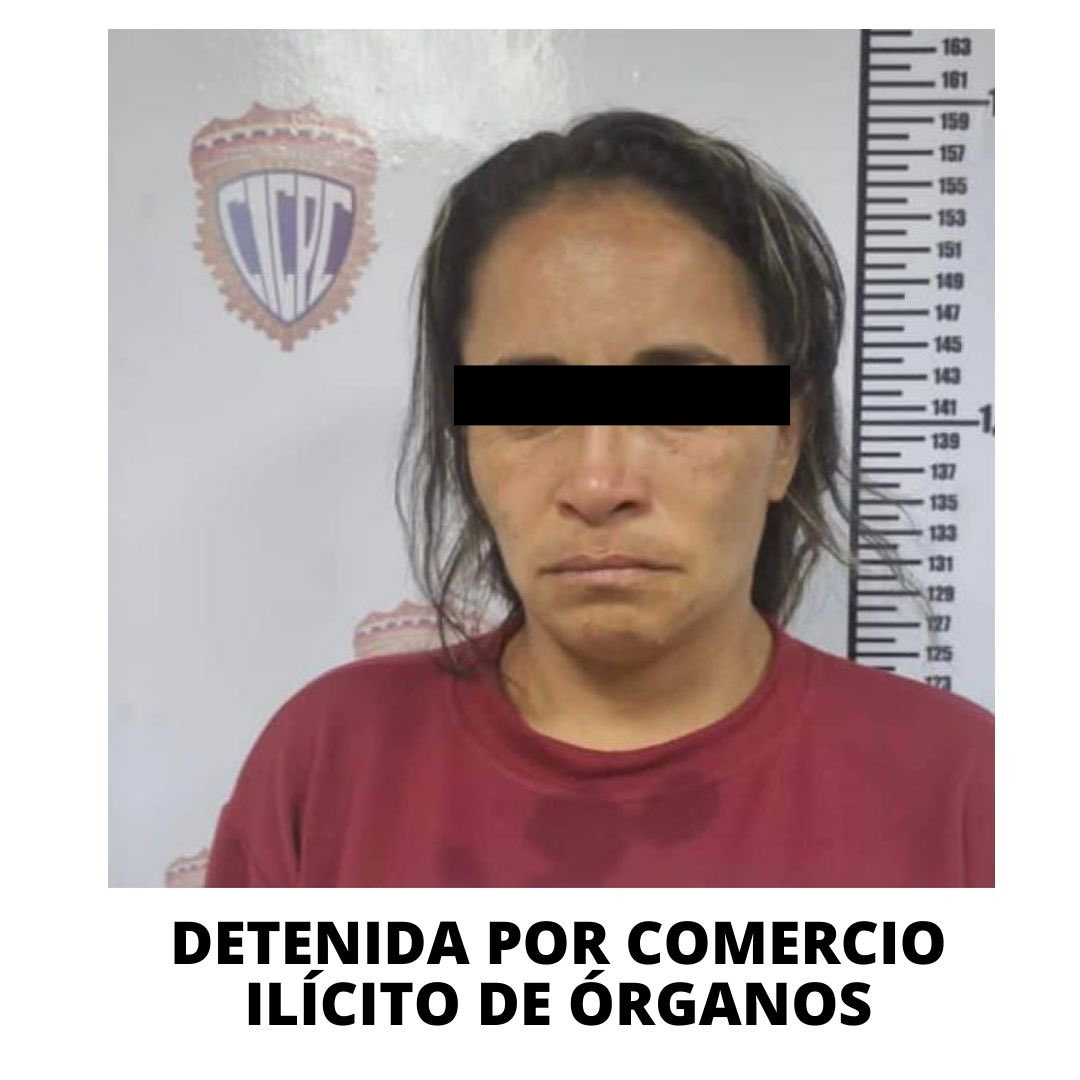 Capturan a mujer en Portuguesa por venta de riñón a través Facebook