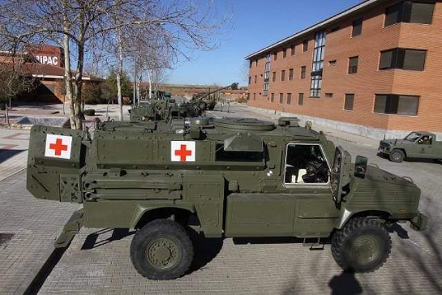 España envía armas y medicamentos a Ucrania