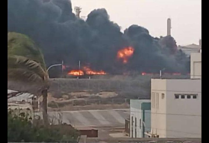 ¡Alarma en Paraguaná! Se produce incendio en la Refinería Cardón