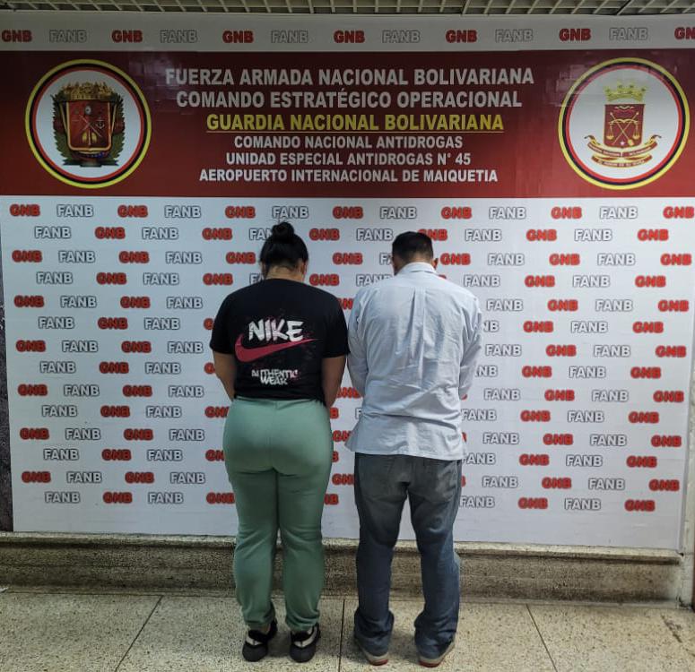 GNB captura a pareja con 109 visas mexicanas en el Aeropuerto de Maiquetía