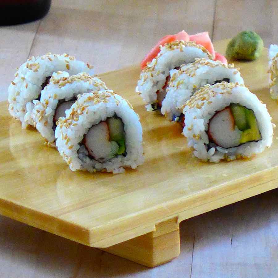 California roll, un clásico de la comida japonesa