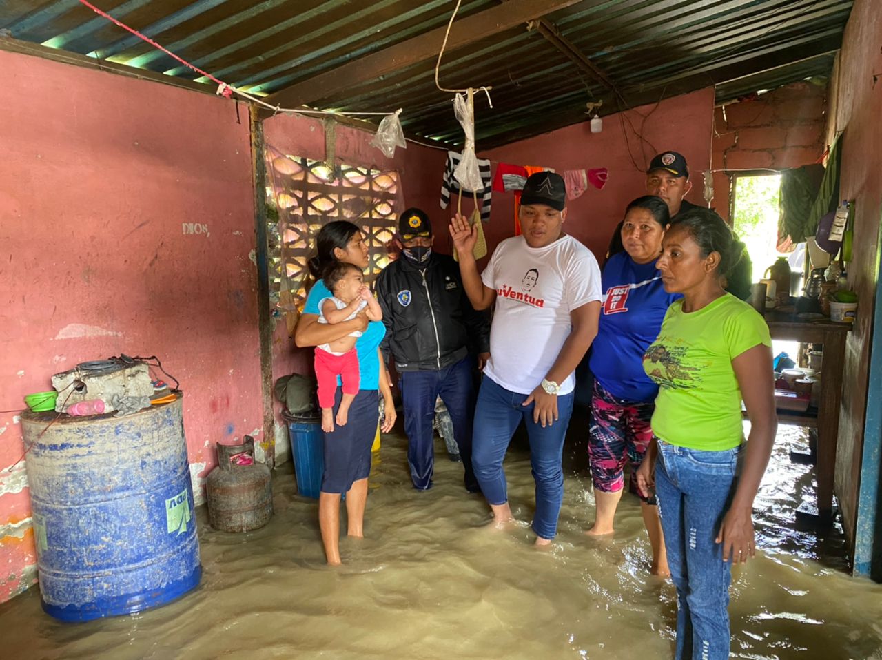 Desborde del río Sarare dejó 157 familias afectadas en Portuguesa