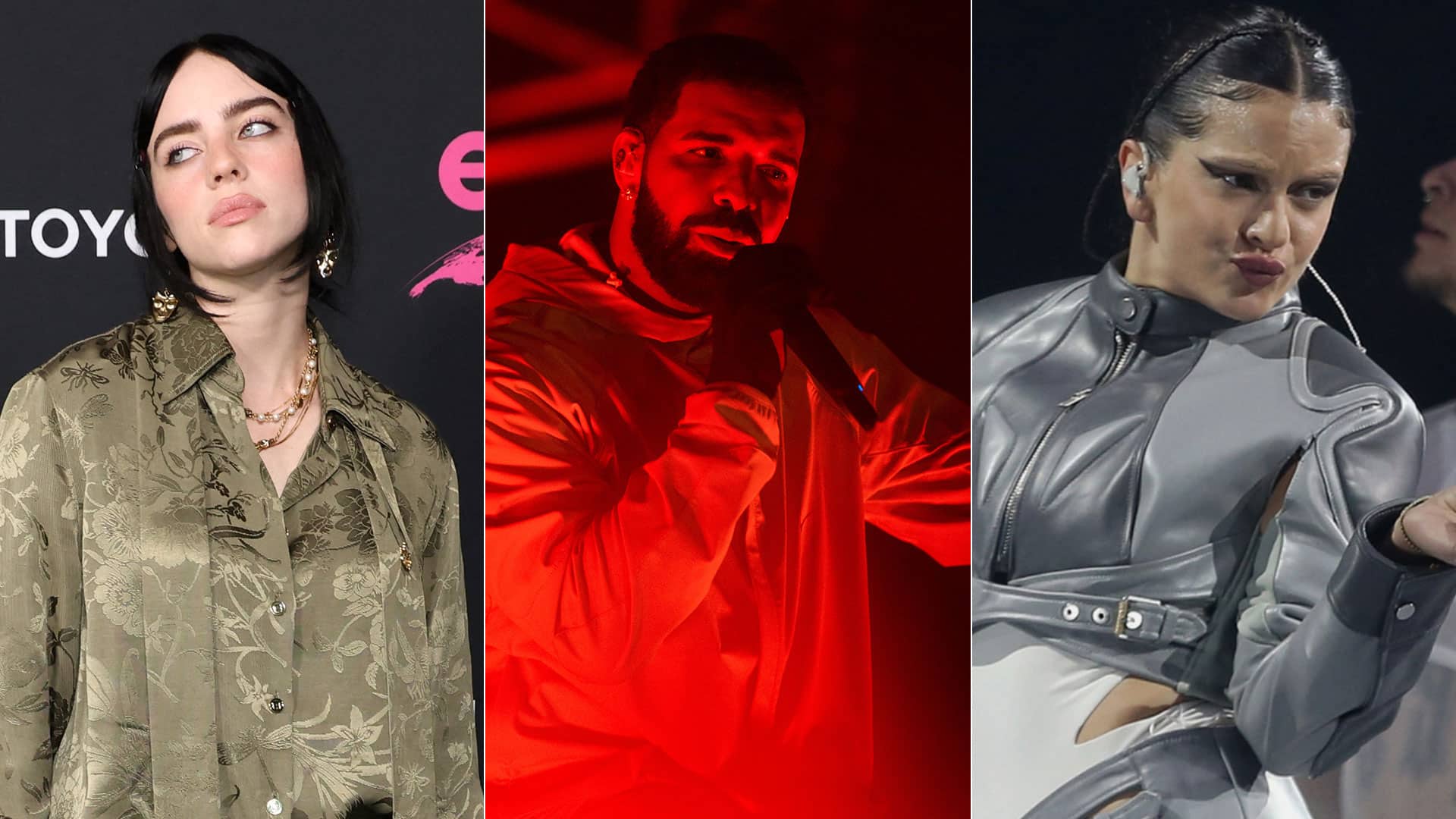 Drake, Billie Eilish y Rosalía encabezarán el Lollapalooza Argentina