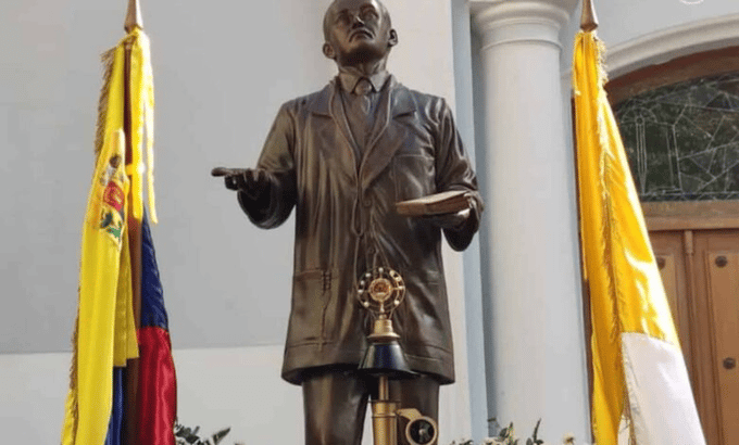 ¡Honor al beato! Monumento al Dr. José Gregorio Hernández se erige en Alto Prado