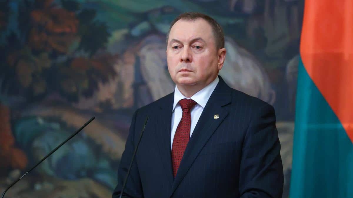 Falleció el ministro de Exteriores de Bielorrusia, Vladimir Makei