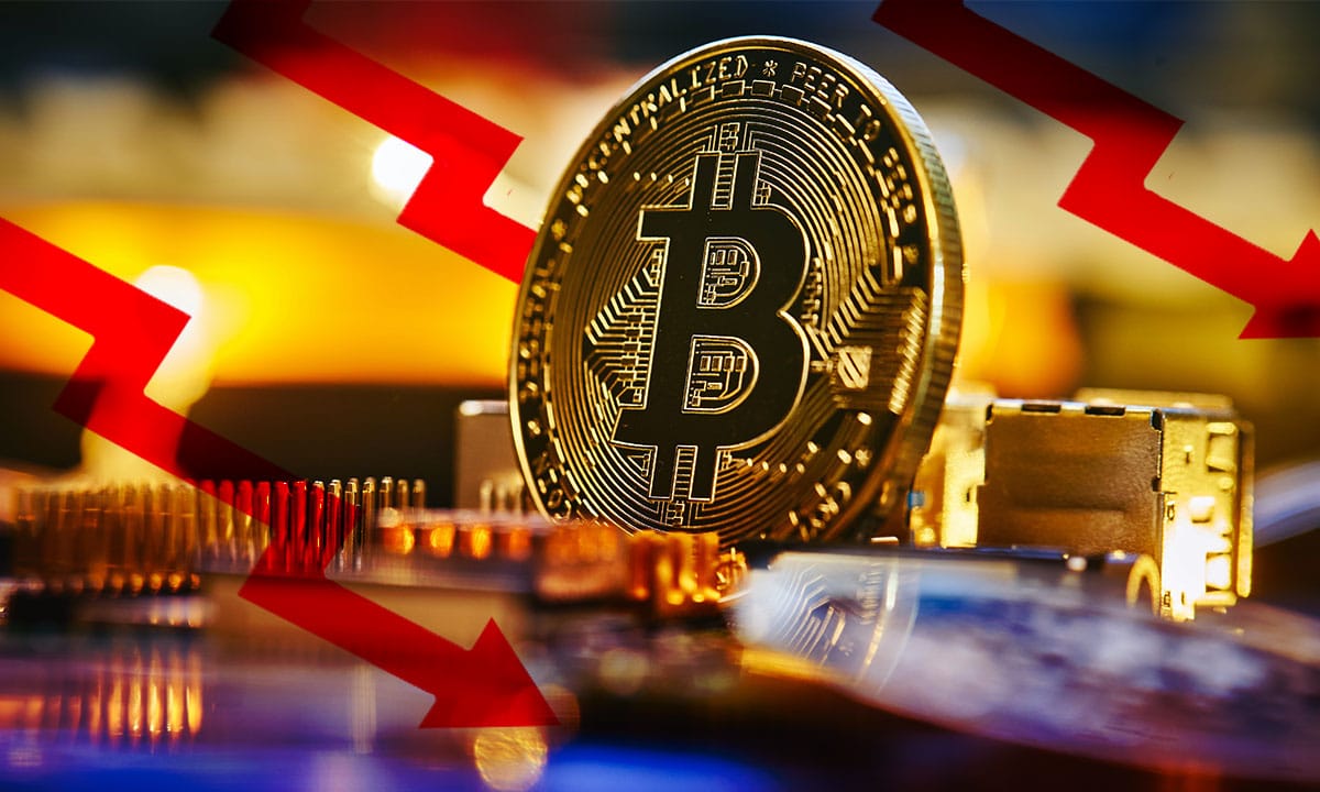 El bitcóin tiene una caída de un 12,6% en las últimas horas