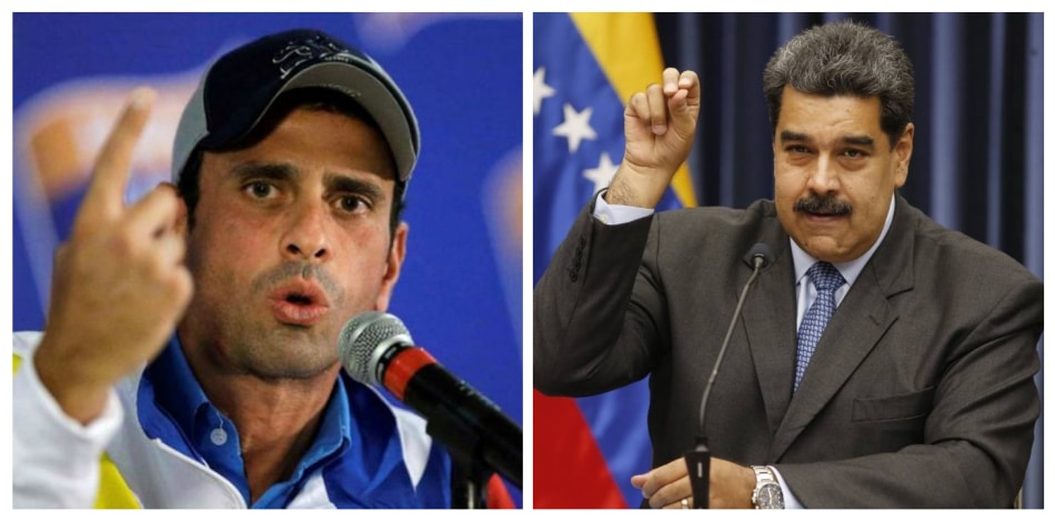 Maduro reta a Capriles a un debate de cara a las presidenciales de 2024