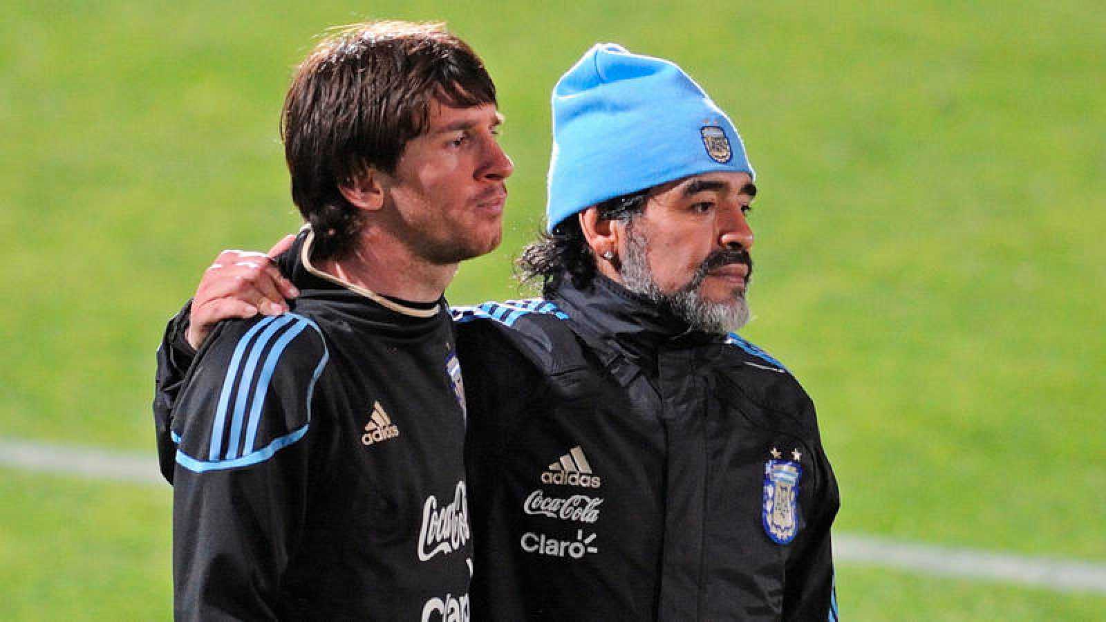 Messi: Maradona se alegrará por mí