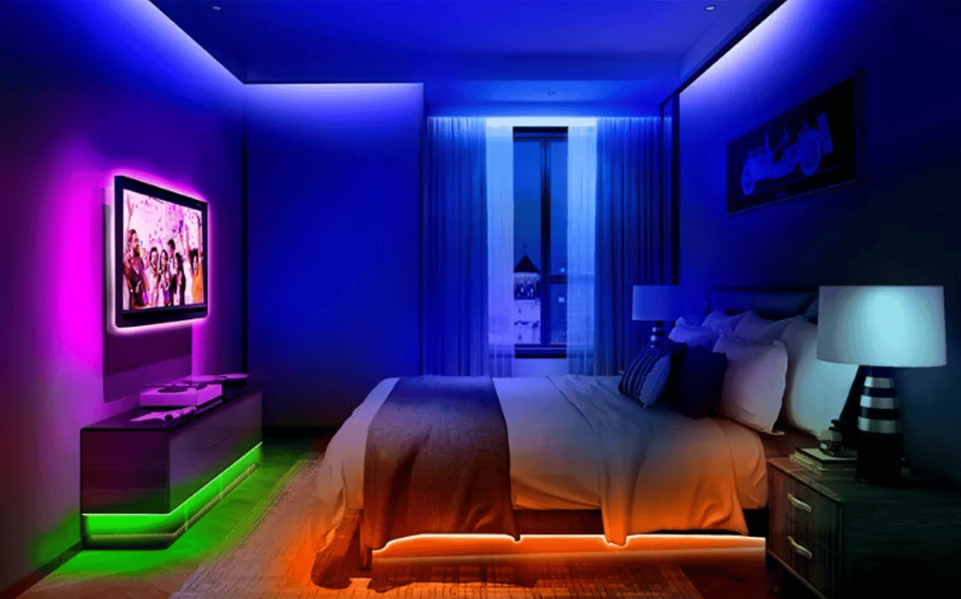 Luz de neon y decoración de interiores: iluminación y color en tus espacios