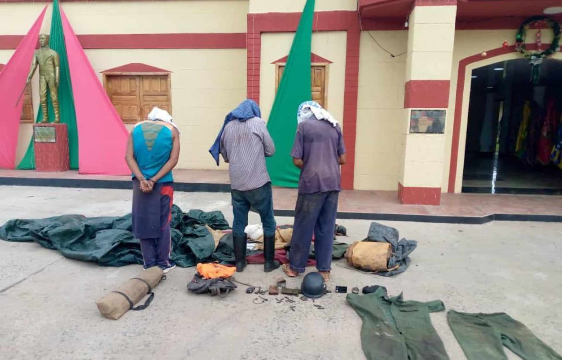 Detienen a tres personas vinculadas a la minería ilegal en Bolívar