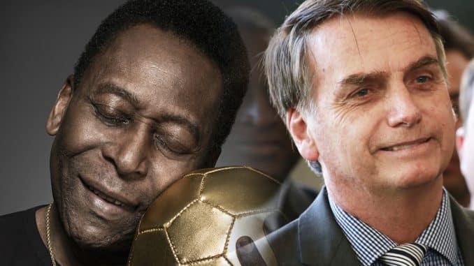 Habló Jair Bolsonaro: Dios reciba en sus brazos al Rey Pelé | Diario 2001