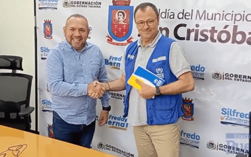 Acnur propone declarar a San Cristóbal como ciudad solidaria