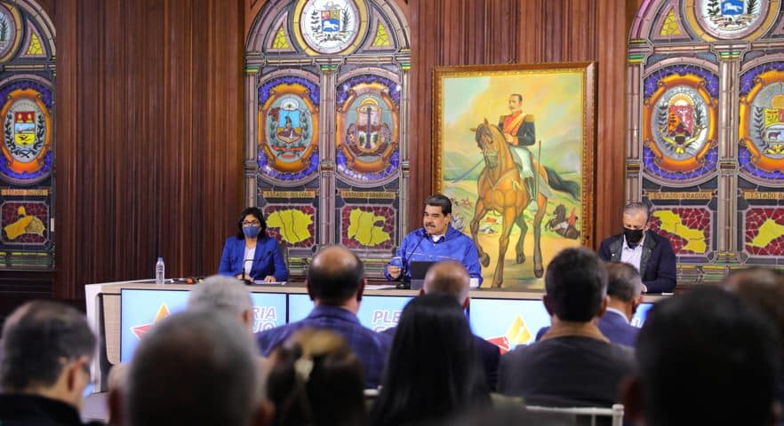 Maduro: Consejo Federal de Gobierno juega rol esencial en la recuperación económica del país